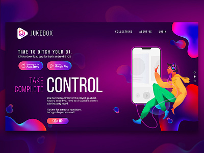 JUKEBOX Landing Page 2