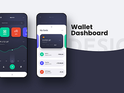 Wallet app design