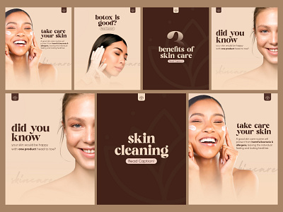 Skin care social media designs ad design ads ads design banner banner design branding design designer email facebook flyer graphic design graphic designer instagram instagram post post poster skin skin care social media