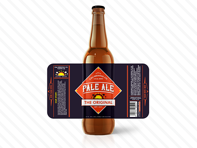 Pale Ale Beer Bottle