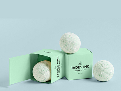 Jades Inc. Packaging brand branding graphic design logo package package design packaging small business