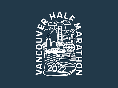 2022 Vancouver Half Marathon Race Shirt