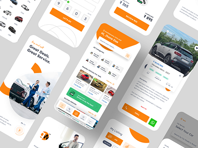 Vehicle Assisting Mobile App app auction design logo mobile mobile app mobile app design mobile design mobile ui ui ui ux ui design uidesign uiux vehicle vehicle design vehicles