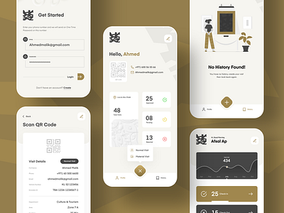 Visitor Management App Ui