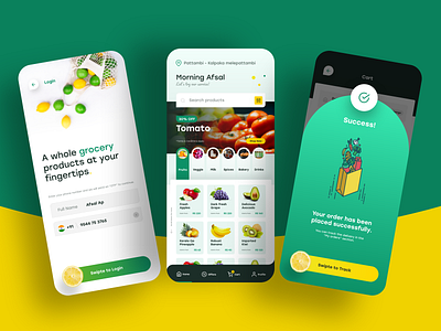 Grocery Shopping App Ui app app design design grocery grocery app grocery store mobile app mobile ui ui ui ux ui design ui designs uidesign uiux