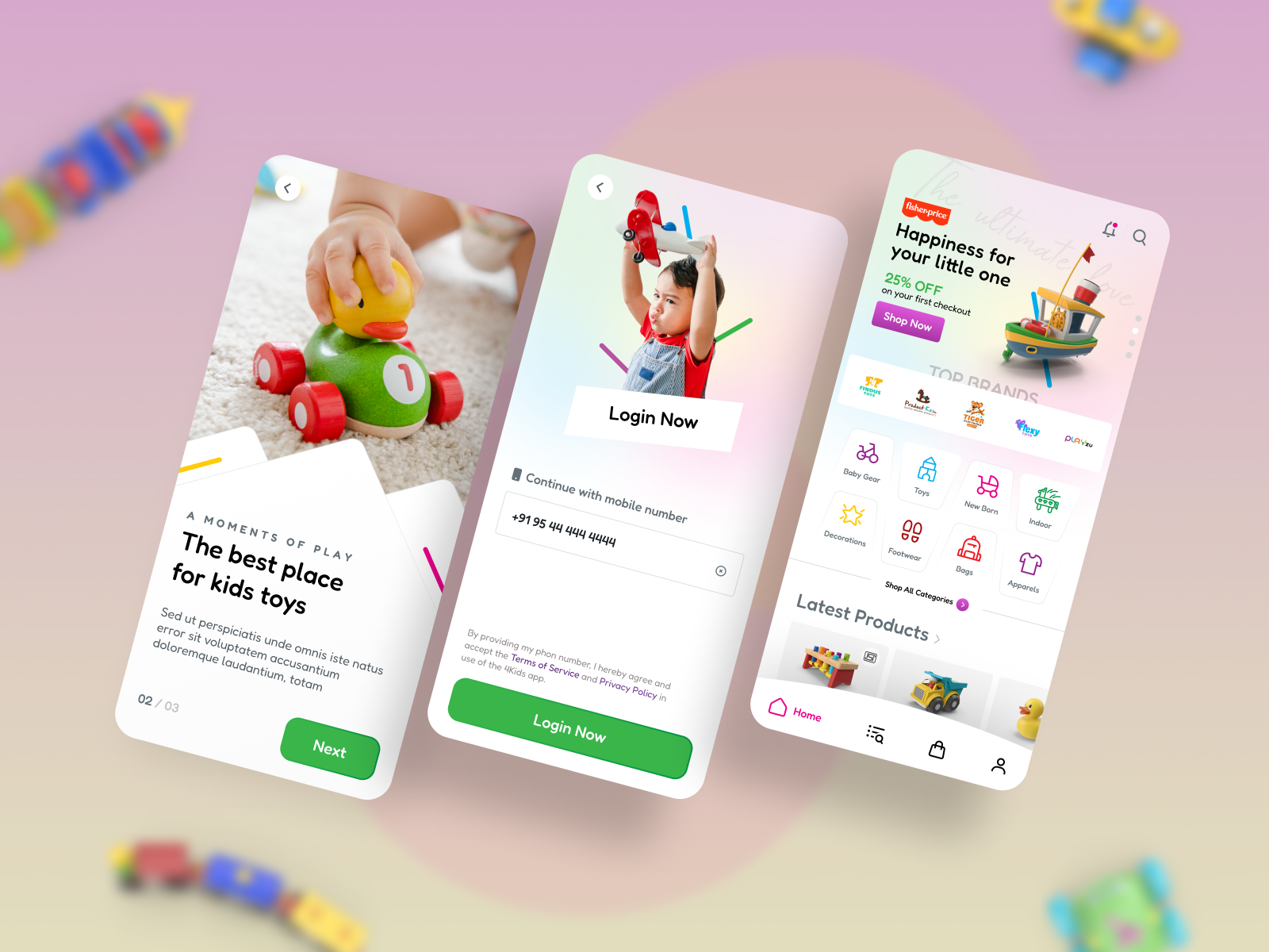 Toys Shopping App UI by Afsal on Dribbble