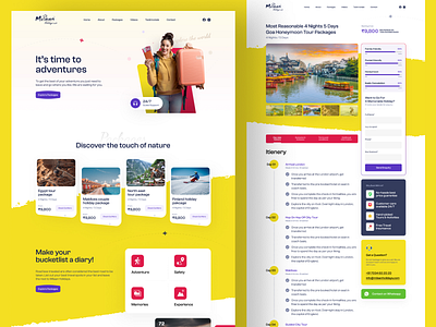 Travel Agency Landing Page