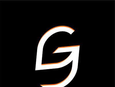 GJ alphabet brand business design flat illustration logo symbol typography vector