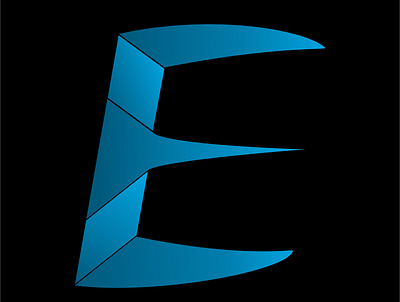 Initial Letter E alphabet apparel art brand business design flat illustration logo symbol