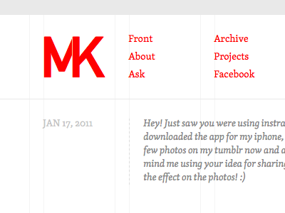 MK blog mk personal red tumblr