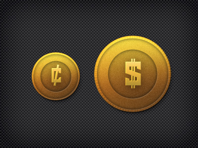 Gold Coin Icons