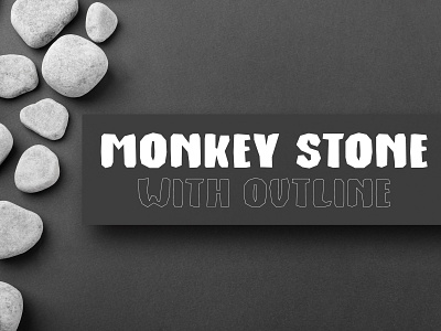 Monkey Stone - Display Font