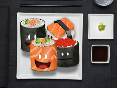 Sushi icons