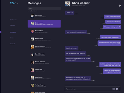 Daily UI | Direct Messaging