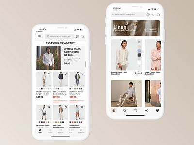 UNIQLO App Redesign by Julian Harrington on Dribbble