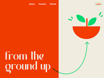 Bright & Bold Landing Page