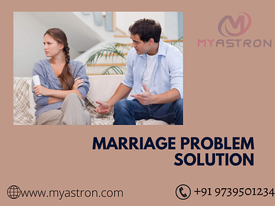 Get a marriage problem solution from an expert astrologer.