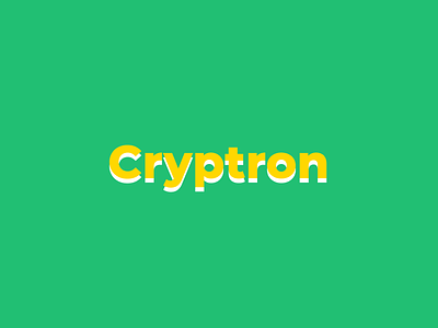 Cryptron a crypto trading application