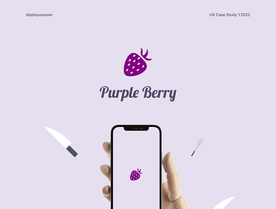 Purple Berry a cake shop ux case study app design cake shop cake shop app case study design mobile app product design ui uiux user experience user interface user research ux ux case study ux design