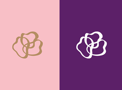 WFJ Group - Walkin Mall Branding Design branding design flower graphic design illustration logo pink purple shopping mall typography