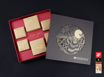 New World Development Company Ltd. - Mooncake Packaging Design 3d illustration branding chinese design graphic design illustration japanese mid autumn mid autumn festival modern chinese moon mooncake packaging typography