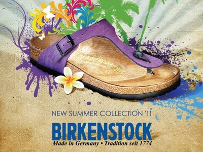 Birkenstock Posters ad awwad beach birkenstock fadi poster print sandals summer