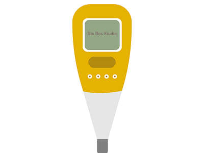 bix box studio - icon health Thermometer Digital health icon iconhealth iconthermometer thermomether