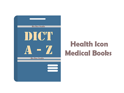 bix box studio Health Icon medical books health health icon icon medical book icon