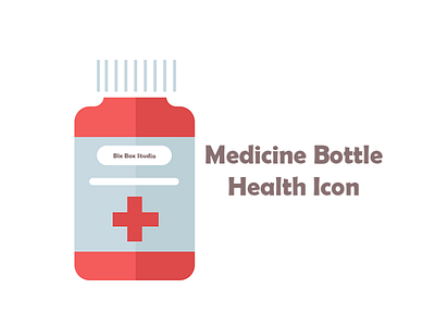 Red Medicine Bottle Health Icon health health icon icon medicine bottle medicine bottle icon