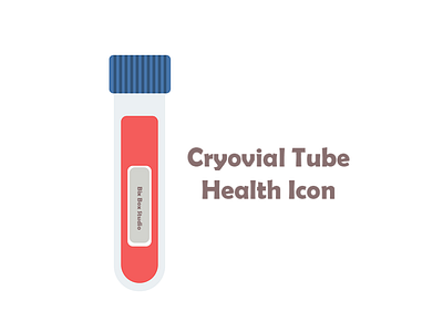 cryovial tube Health Icon cryovial tube cryovial tube icon health health icon icon