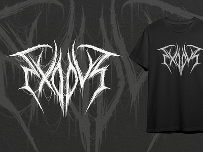 Logo Death Metal for T-shirt