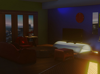 Living room 3D design~ 3d 3d maker blender living room