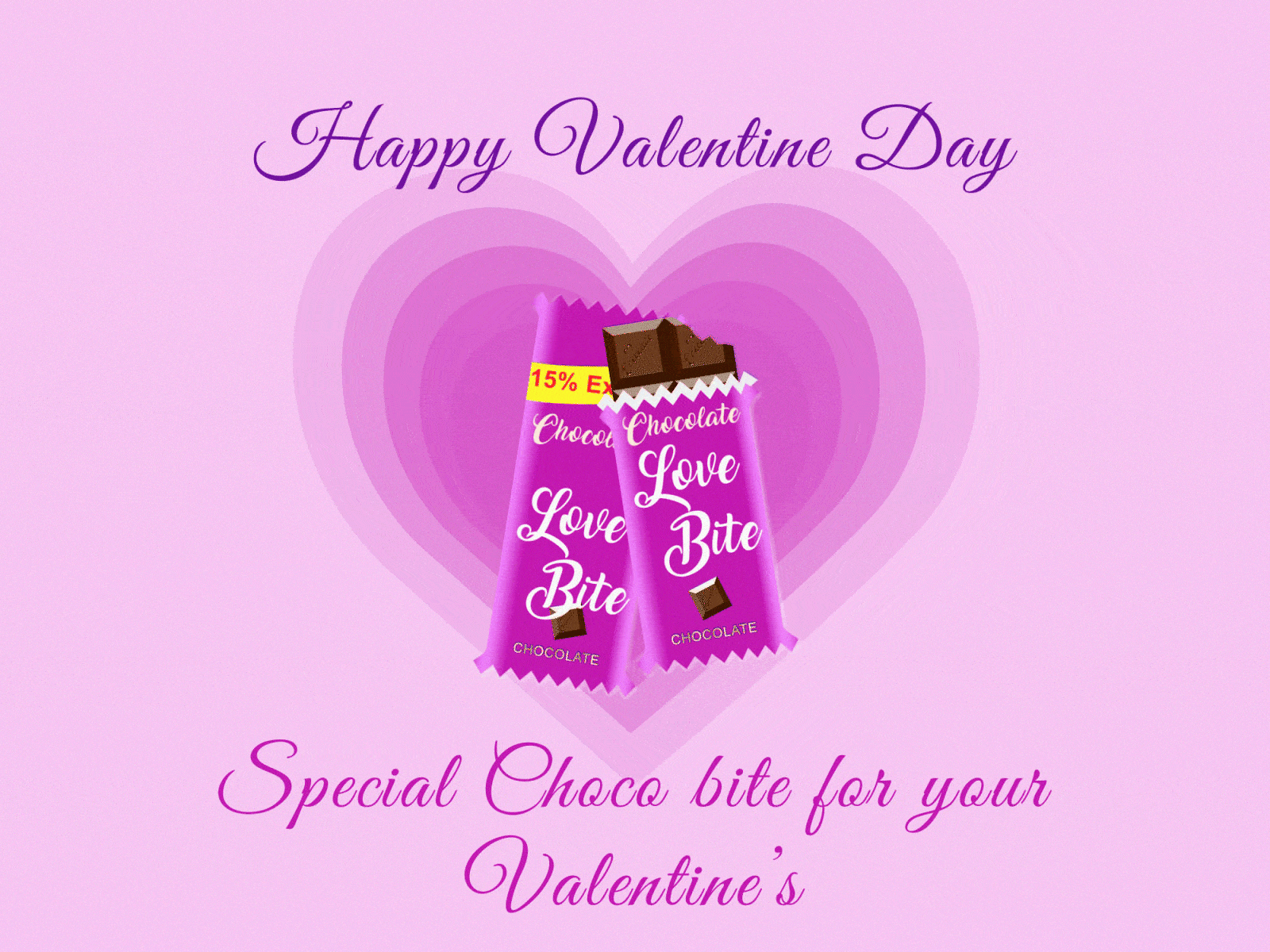 Valentine day special greeting