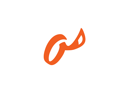 Outfoxed custom fox lettering logo mark o outfoxed