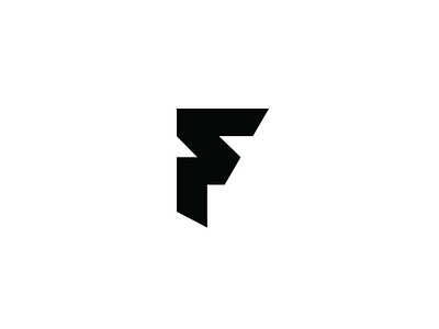 F f form identity letter lettermark logo mark symbol