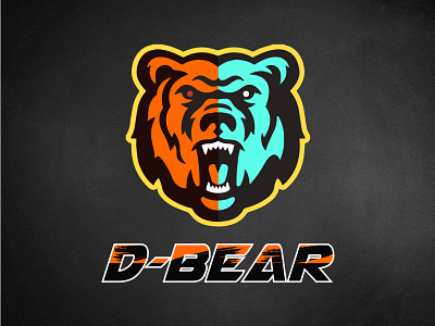 Bear Mascot logo design, Bear Logo design