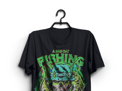 Funny Fishing | Blue Fish | Colorful Fish |Fishing Is My Passion branding design fathers day fish fishing fishing tshrit design funny funny tshirt illustration redbubble skull tshirt tshirt design