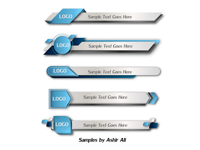 samples by Ashir lower 3rd 004 animation branding design illustration logo lower third lower thirds packaging mockup