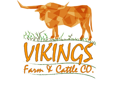 Vikings Farms and Cattle Co animation branding design graphic design illustration logo packaging mockup ui ux vector