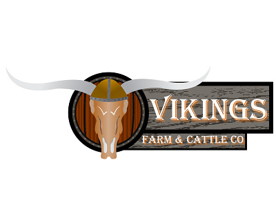 Viking farm & cattle co animated animation branding icon illustration logo logo design lower third ui vector