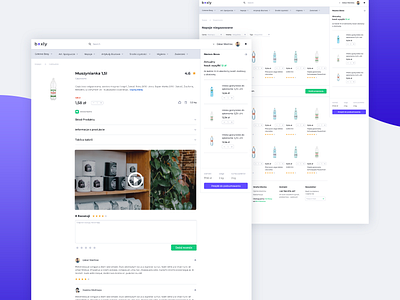 Boxly Product Page app design interface page ui ux web