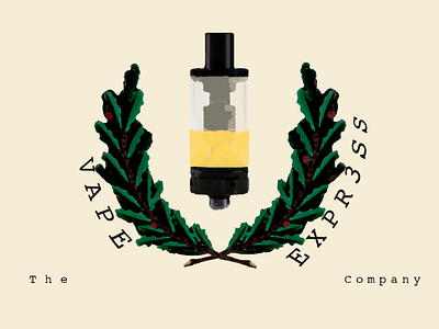 VAPE EXPR3SS v1 branding design graphic graphic design graphicdesign illustration logo