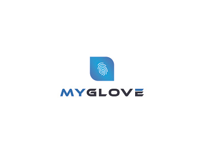 MYGLOVE logo 01 flat flat logo logo logodesign modern modern logo design my glove mzmonir new logo