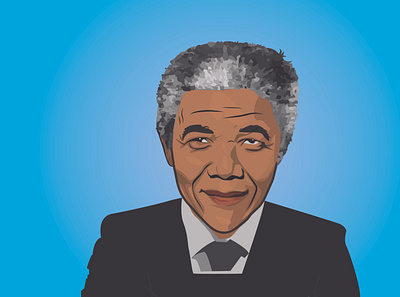 mandela portrait art 01 art artist avatar black man graphic art graphic deisgn graphic designer illustrator logo mandela mzmonir design portrait portrait art portrait design portrait painting print printing printmaking vectorart watercolor