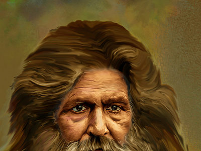 old man portrait art