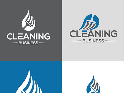 clenning-busnise-logo-design