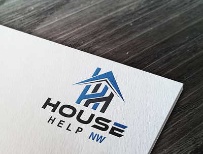 letter-hh-real-estate-logo-design business logo creative logo flat logo graphic designer graphicdesign hh logo house house help nw illustrator letter hh logo lettering logo logo design logo design branding logo design concept logo designer minimalist logo modern logo mzmonir outstanding logo real estate logo