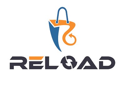 reload-shopping-store-logo-design