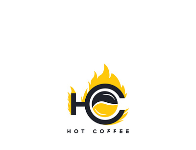 COFFEE BEANS BUSINESS LOGO DESIGN business logo coffee beans business logo coffee beans logo coffee business logo creative logo design flat logo graphic designer hc logo design hot coffee hot coffee logo illustration letter hc logo logo logo designer minimalist logo modern logo mzmonir new logo outstanding logo