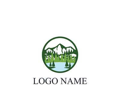 HILL WITH LAKE MODERN LOGO DESIGN business logo design flat logo graphic designer hill and lake logo hill logo design hill with lake logo illustration lake logo design logo logo creator logo designer logo maker minimalist logo modern logo mz monir mzmonir new logo outstanding logo stock logo